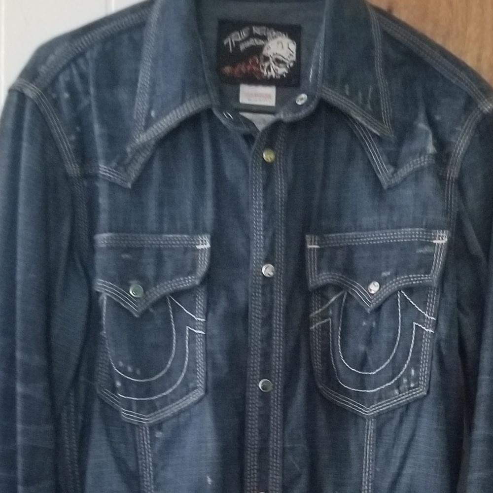 True Religion Button Down